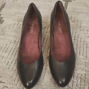 Blake Scott Black Leather Pumps size 8.5M